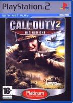 Call of Duty 2: Big Red One (Platinum) [PS2], Spelcomputers en Games, Games | Sony PlayStation 2, Ophalen of Verzenden, Nieuw