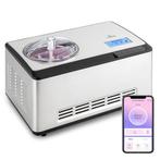 IJsmachine IJsbereider Yoghurtmaker RVS, Ophalen of Verzenden, Nieuw, Zelfvriezend