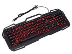 Gaming LED Toetsenbord Cold Steel - Red LED Backlight - Zwar, Ophalen of Verzenden, Nieuw