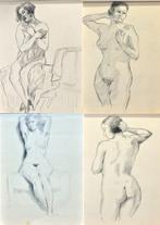 Francesc dAssis Planas Doria (1879-1955) - Desnudos, Antiek en Kunst, Kunst | Schilderijen | Klassiek