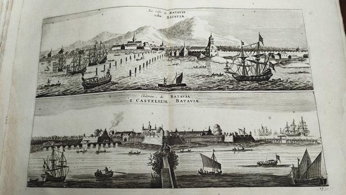 Johan Nieuhof / John Ogilby - [VOC / CNINA PRENT-BOOK) Het, Antiek en Kunst, Antiek | Boeken en Bijbels