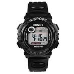 Fako - Kinderhorloge - Honhx S-Sport Classic - Zwart, Sieraden, Tassen en Uiterlijk, Horloges | Kinderen, Verzenden, Nieuw