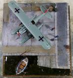 Hasegawa  - Diorama Diorama con Heinkel He 51 B2 scala 1:72, Nieuw