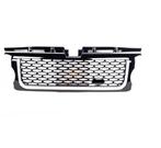 Glans Zwart Gril Met Zilver Range Rover Sport 05-09 PA112, Nieuw, Land Rover