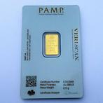 2,5 gram - Goud .999 - Pamp Suisse Goldbarren Fortuna in