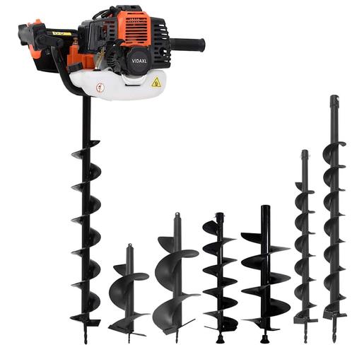 vidaXL Grondboorset staal, Tuin en Terras, Hand-tuingereedschap, Nieuw, Verzenden