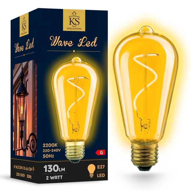 Wave LED 2W Lichtbronnen Lichtbronnen, Huis en Inrichting, Lampen | Losse lampen, Verzenden