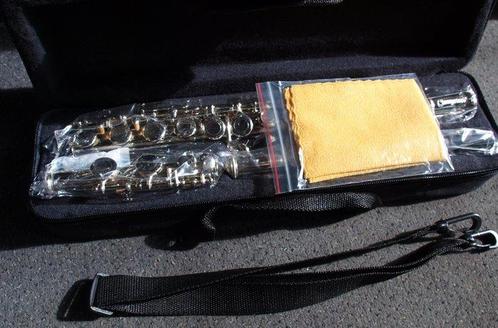 Cherrystone - Y-model dwarsfluit, kleur zilver - No Reserve, Muziek en Instrumenten, Blaasinstrumenten | Blokfluiten