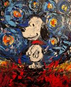 Laurent Pate - Balade nocturne de Snoopy, Antiek en Kunst