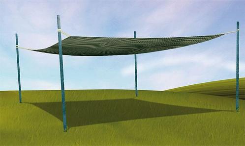 Schaduwnet 6,0 x 4,0 m, Tuin en Terras, Overige Tuin en Terras, Nieuw, Ophalen of Verzenden