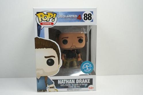 Funk Pop! Games Uncharted 4 #88 Nathan Drake Morgen in huis!, Verzamelen, Poppetjes en Figuurtjes, Zo goed als nieuw, Ophalen of Verzenden