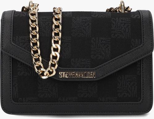 Zwarte steve madden schoudertas bstakes-j - Dames - Hot, Sieraden, Tassen en Uiterlijk, Tassen | Damestassen, Verzenden
