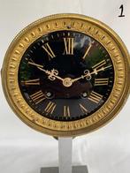 Klok (2) - Messing - 1900-1910 - Franse pendule-uurwerken, Antiek en Kunst