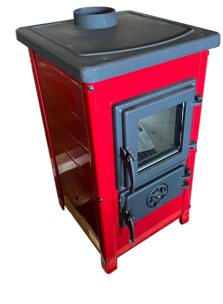 vrolijke goedkope Funny houtkachel koop je bij 123Rookkanaal, Huis en Inrichting, Kachels, Vrijstaand, Nieuw, Hout, Ophalen of Verzenden