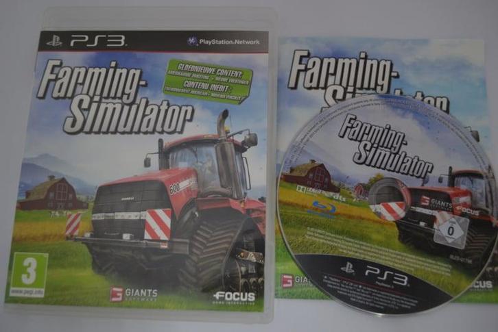 Farming Simulator (PS3), Spelcomputers en Games, Games | Sony PlayStation 3, Zo goed als nieuw, Verzenden