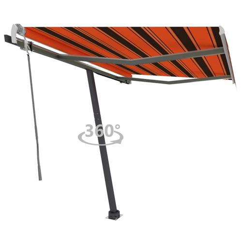 vidaXL Luifel vrijstaand handmatig uittrekbaar 300x250 cm, Tuin en Terras, Zonneschermen, Nieuw, Verzenden