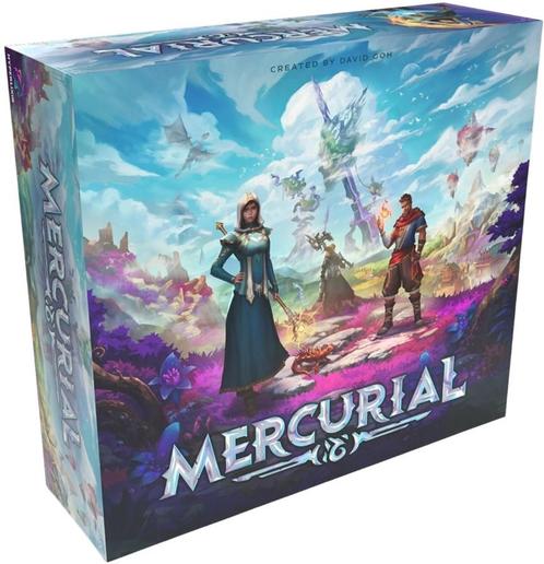 Mercurial | Good Games Publishing - Gezelschapsspellen, Hobby en Vrije tijd, Gezelschapsspellen | Bordspellen, Nieuw, Verzenden