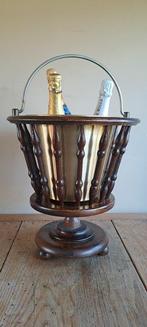 Champagne koeler - Hout, Aluminium