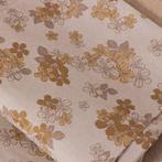 Hoogwaardige Gobelin-stof – Bloemige fantasie in chocolade