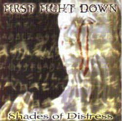 cd - First Fight Down - Shades Of Distress, Cd's en Dvd's, Cd's | Overige Cd's, Zo goed als nieuw, Verzenden