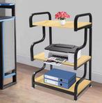 Printertafel met 3 planken van hout en staal, Huis en Inrichting, Verzenden, Nieuw