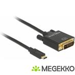 Delock 85321 Kabel USB Type-C male > DVI 24+1 male (DP Alt, Verzenden, Nieuw