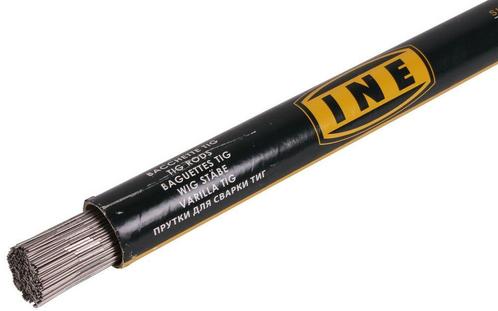 Lasstaaf TIG RVS 2,4mm 1 meter 5kg, Doe-het-zelf en Verbouw, Gereedschap | Lasapparaten, Nieuw, Verzenden