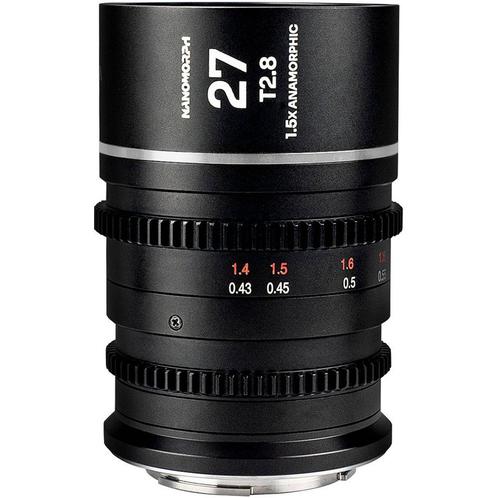 Laowa Nanomorph 27mm T2.8 1.5X S35 (Silver) (Cine) L-Mount, Audio, Tv en Foto, Fotografie | Lenzen en Objectieven, Groothoeklens