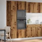vidaXL Magnetronkast Lyon 60x57x207 cm bewerkt hout oud, Huis en Inrichting, Verzenden, Nieuw, Bruin