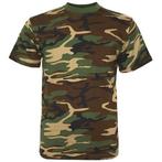 T-shirt camouflage groen/woodland-0 XXS NIEUW, Kleding | Heren, T-shirts, Nieuw, Groen, Ophalen of Verzenden
