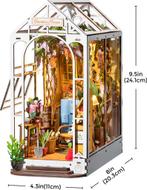 Robotime BookNook Holiday Garden House DIY Modelbouw Knut..., Verzenden, Nieuw