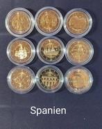 Spanje. 2 Euro 2005/2017 (9 coins)  (Zonder Minimumprijs), Postzegels en Munten, Munten | Europa | Euromunten