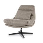 Fauteuil Cooper met kussen - Bruin Houston - 95884 - faut..., Nieuw, Overige materialen