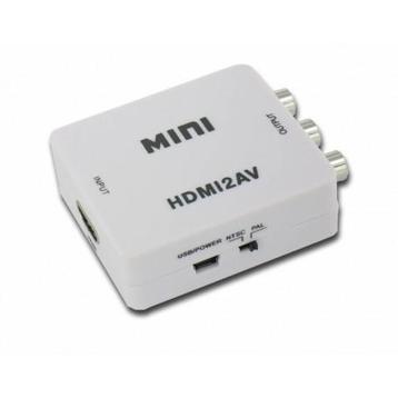 HDMI naar Composiet AV converter Wit (HDMI adapters)