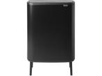 Brabantia Bo Touch Bin Hi Prullenbak - 60 liter - Soft-touch, Huis en Inrichting, Verzenden, Zo goed als nieuw
