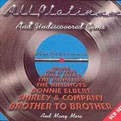 cd - Various - All Platinum And Undiscovered Gems, Cd's en Dvd's, Cd's | Overige Cd's, Zo goed als nieuw, Verzenden