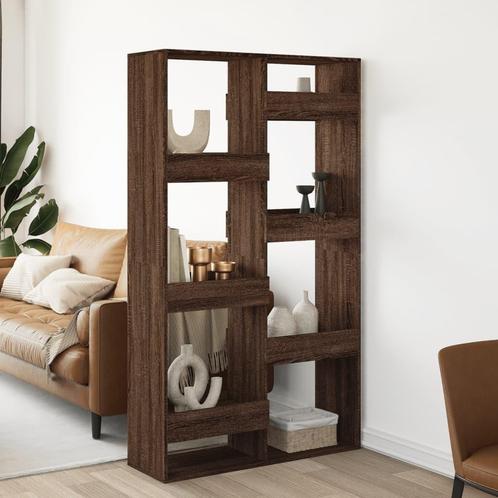 vidaXL Kamerscherm 100x33x175 cm bewerkt hout bruin, Huis en Inrichting, Kasten | Boekenkasten, Nieuw, Overige houtsoorten, Verzenden
