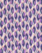 Travel Abstract Elementen Paars, Nieuw, Paars