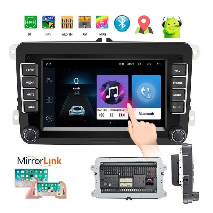 VW Autoradio | Android 9.1 | 7 INCH, Auto diversen, Autoradio's, Ophalen of Verzenden