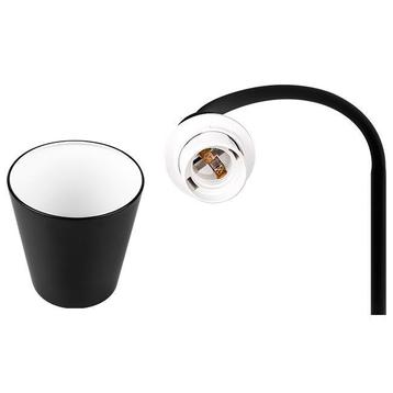 Vloerlamp | KOKO | 1x E27 | 145cm | Zwart beschikbaar voor biedingen