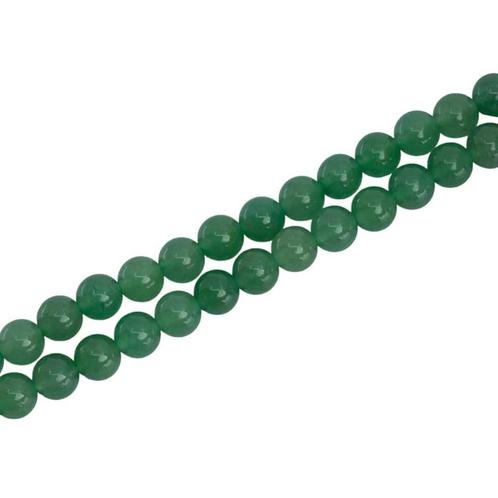 Edelsteen Kralen Streng Groene Aventurijn (8 mm), Sieraden, Tassen en Uiterlijk, Edelstenen, Nieuw, Verzenden