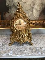 Console klok - Lyberty - Vintage - Verguld messing -