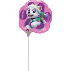Paw Patrol Folie Ballon Skye & Everest Mini 23cm, Verzenden, Nieuw