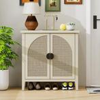 Rotan Opbergkast met 2 Deuren – Moderne Kast met Planken, Huis en Inrichting, Verzenden, Nieuw