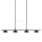 Nordlux Clyde Hanglamp LED 4-lichts - lineair, zwart, Huis en Inrichting, Verzenden, Nieuw