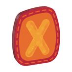 HABA Houten letter X van €1,99 voor €1,20, Ophalen of Verzenden, Nieuw