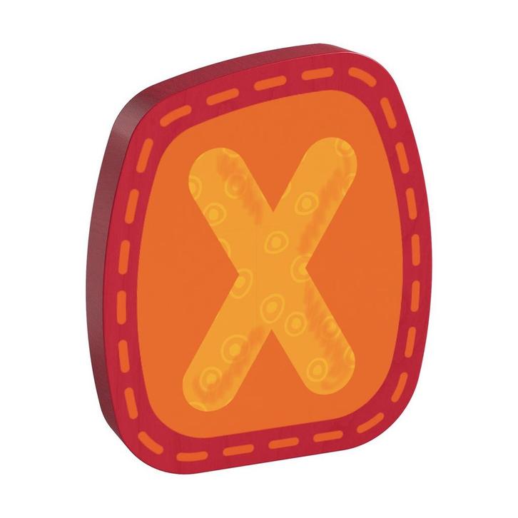HABA Houten letter X van €1,99 voor €1,20, Kinderen en Baby's, Speelgoed | Overig, Ophalen of Verzenden