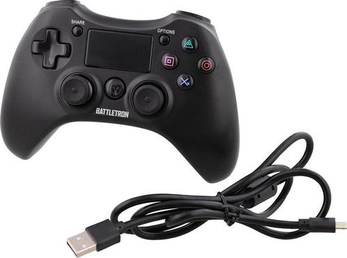 Battletron Controller for PlayStation 4-Zwart (PlayStation, Spelcomputers en Games, Spelcomputers | Sony PlayStation Consoles | Accessoires