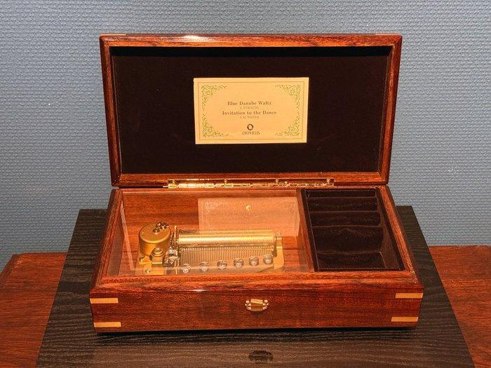 Orpheus, Sankyo - Cilindermuziekdoos - Japan - 1989 - Sankyo, Antiek en Kunst, Antiek | Klokken