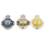 (3) ANWB Wegenwacht Schildje Autoschildjes, Ophalen, Nieuw